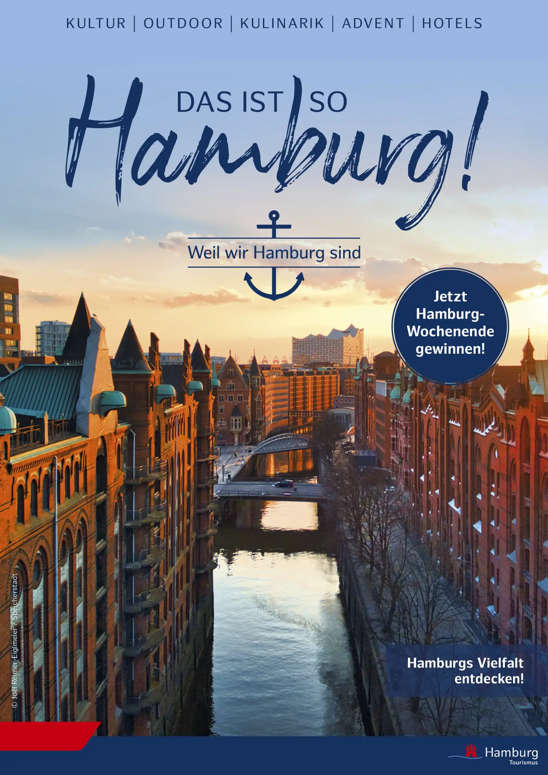Hamburg Tourismus Flyer "Das ist so Hamburg"