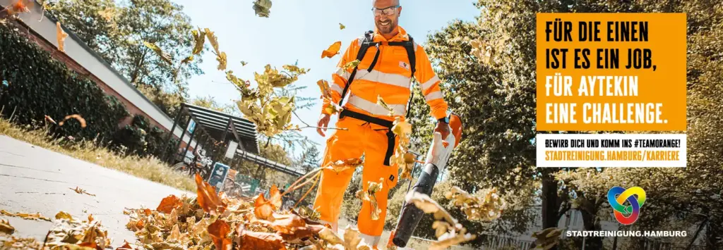 Stadtreinigung Hamburg Flyer