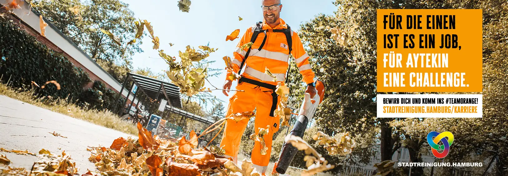 Stadtreinigung Hamburg Flyer