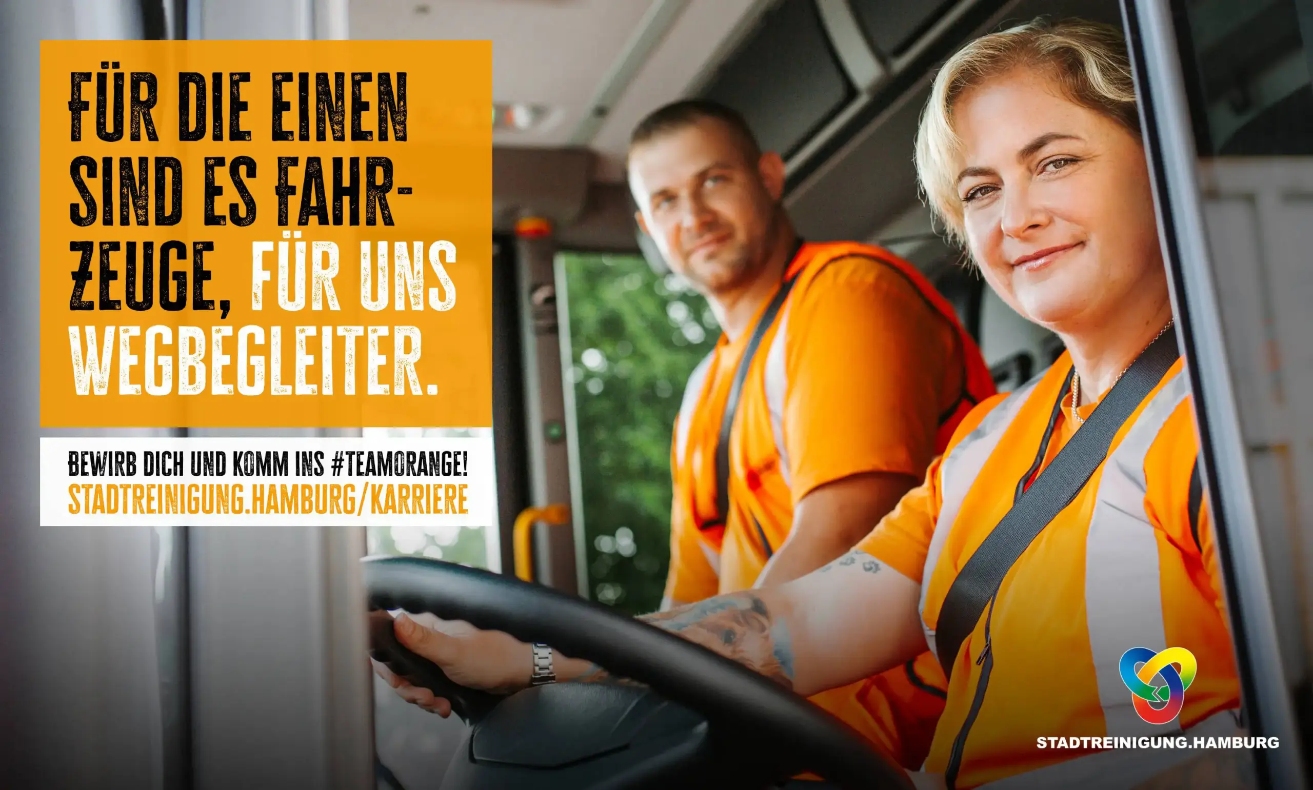 Stadtreinigung Hamburg Flyer