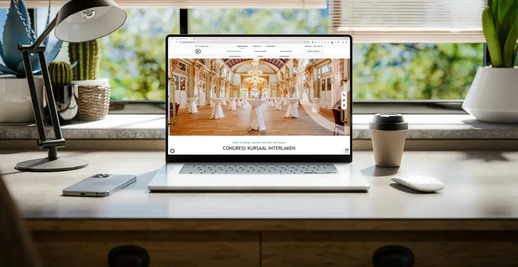 Mockup Congress Interlaken Desktop